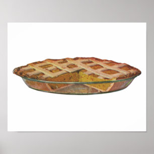 voedingsmiddelen, dessert, Thanksgiving Pumpkin P Poster
