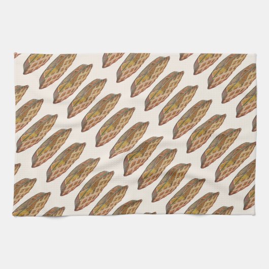  voedingsmiddelen, dessert, Thanksgiving Pumpkin P Theedoek (Horizontaal)