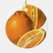 voedingsmiddelen, Fruit Organic Fresh Health Sina Keramisch Ornament (Achterkant)