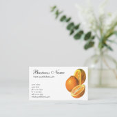  voedingsmiddelen, Fruit Organic Fresh Health Sina Visitekaartje (Staand voorkant)