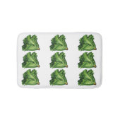  voedingsmiddelen, groene bladsla, groenten badmat (Voorkant)