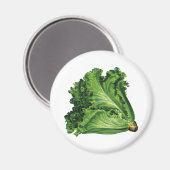  voedingsmiddelen, groene bladsla, groenten magneet (Voorkant / Achterkant)