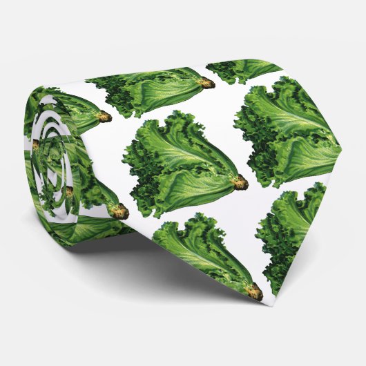  voedingsmiddelen, groene bladsla, groenten stropdas (Opgerold)