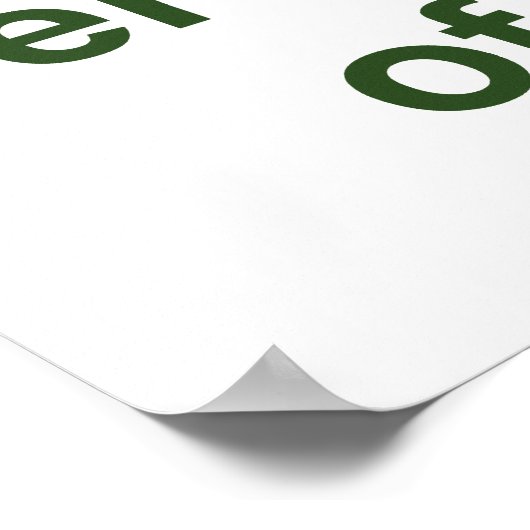 Voedingsmiddelen mogen - voedselgegevens bevatten poster (Hoek)