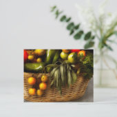 Voedingsmiddelen - Veggie - Sage-advies Briefkaart (Staand voorkant)