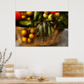 Voedingsmiddelen - Veggie - Sage-advies Poster (Keuken)