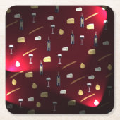 Voedingsmiddelen Verrukken Cranberry Lights Kartonnen Onderzetters (Voorkant)