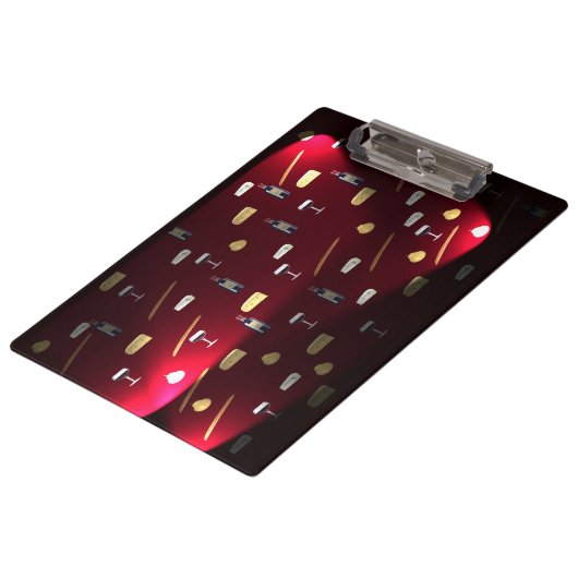 Voedingsmiddelen Verrukken Cranberry Lights Klembord (Gekanteld)