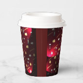 Voedingsmiddelen Verrukken Cranberry Lights Papieren Bekers (Rechts)