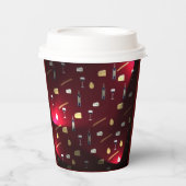 Voedingsmiddelen Verrukken Cranberry Lights Papieren Bekers (Voorkant)