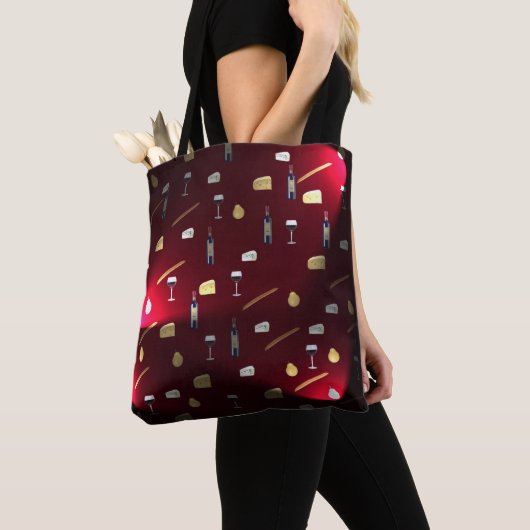 Voedingsmiddelen Verrukken Cranberry Lights Tote Bag (Dichtbij)