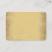 Voedingsmiddelen Visitekaartje (Achterkant)