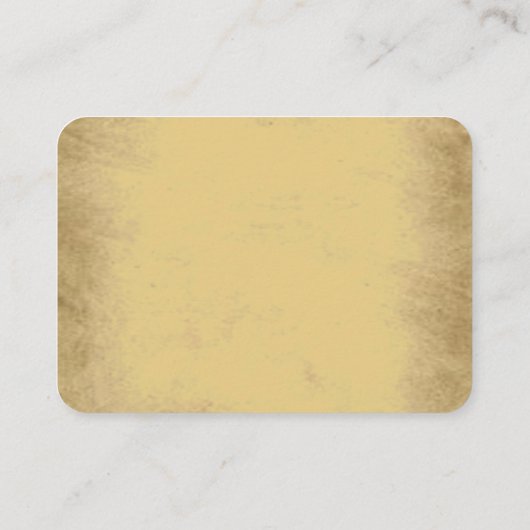 Voedingsmiddelen Visitekaartje  (Achterkant)