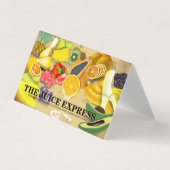 Voedingsmiddelen Visitekaartje (Voorkant)