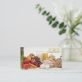 Voedingsmiddelen Visitekaartjes (Staand voorkant)