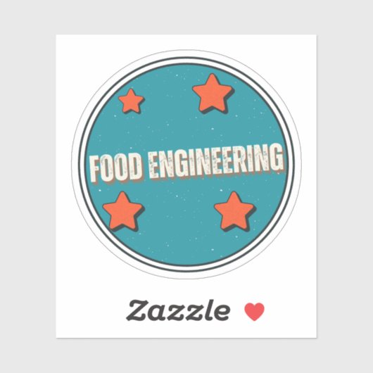 voedingsmiddelenindustrie sticker (Vel)