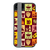 Voedingspatroon 2 incipio iPhone portemonnee hoesje (Agenda Achterkant)