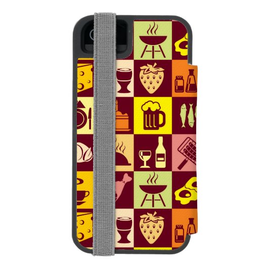 Voedingspatroon 2 incipio iPhone portemonnee hoesje (Agenda Achterkant)