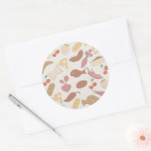 Voedingspatroon 2 ronde sticker (Envelop)