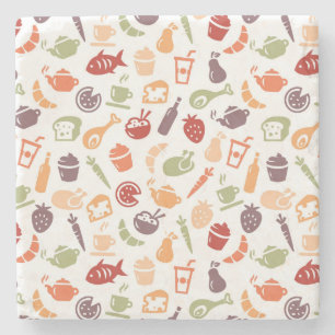 Voedingspatroon 2 stenen onderzetter