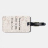 Voedingspatroon 3 bagagelabel (Achterkant horizontaal)