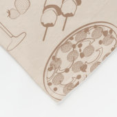 Voedingspatroon 3 fleece deken (Hoek)