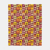 Voedingspatroon 3 fleece deken (Voorkant)