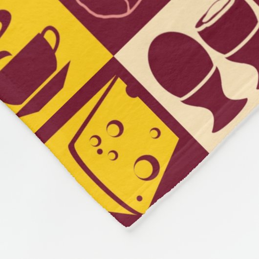 Voedingspatroon 3 fleece deken (Hoek)