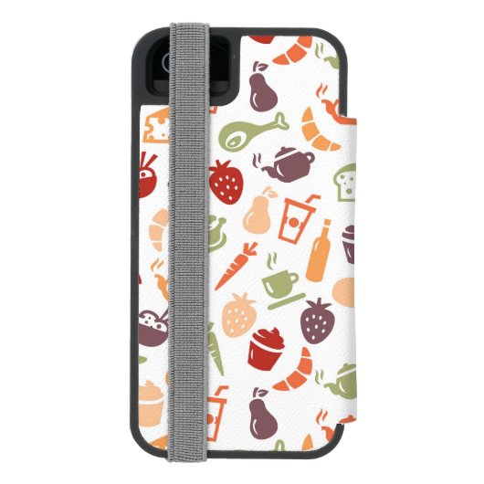 Voedingspatroon 3 incipio iPhone portemonnee hoesje (Agenda Achterkant)