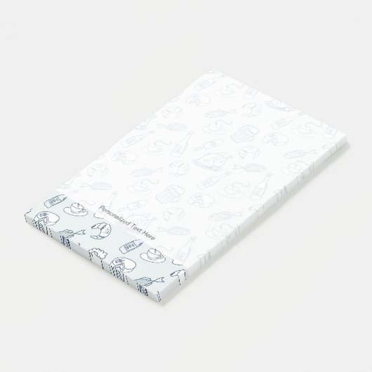 Voedingspatroon 3 post-it® notes (Schuin)