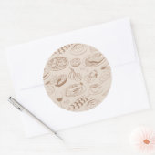 Voedingspatroon 3 ronde sticker (Envelop)