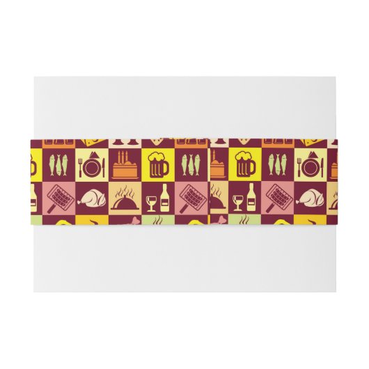 Voedingspatroon 3 uitnodigingen wikkel (Achterkant Voorbeeld)