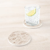 Voedingspatroon 3 zandsteen onderzetter (Zijkant)