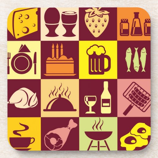 Voedingspatroon Bier Onderzetter (Voorkant)