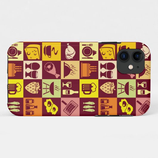 Voedingspatroon Case-Mate iPhone Case (Achterkant (horizontaal))