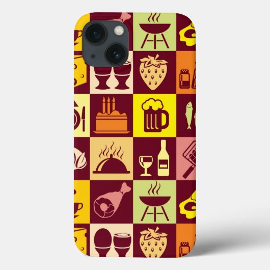 Voedingspatroon Case-Mate iPhone Case (Achterkant)
