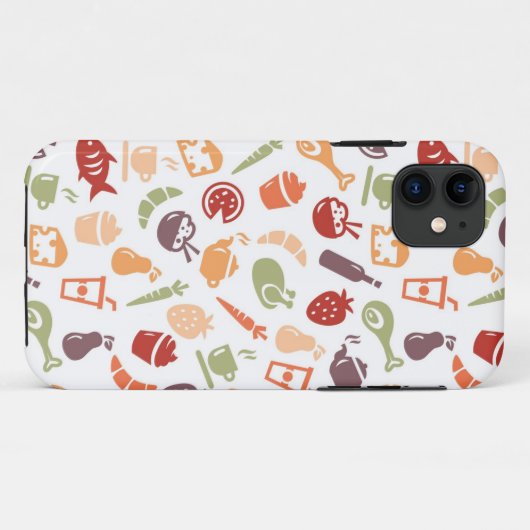 Voedingspatroon Case-Mate iPhone Case (Achterkant (horizontaal))