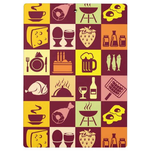 Voedingspatroon Klembord (Achterkant)