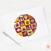 Voedingspatroon Ronde Sticker (Envelop)