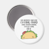 Voedingsreserve voor foetale Hobbies omvat eten Magneet (Voorkant / Achterkant)