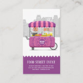 Voedingsstraat indiase eten visitekaartje (Voorkant)