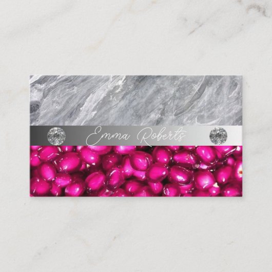 Voedingstherapeut Gezondheid en Wellness Visitekaartje (Voorkant)