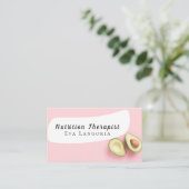 Voedingstherapeut Gezondheid en Wellness Visitekaartje (Staand voorkant)