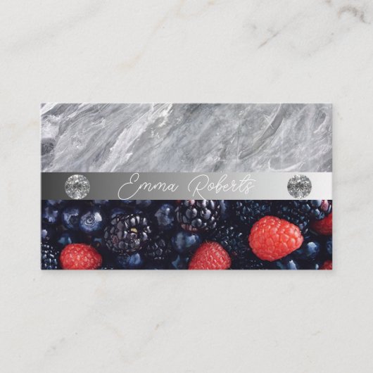 Voedingstherapeut Gezondheid en Wellness Visitekaartje (Voorkant)