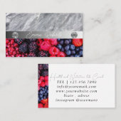 Voedingstherapeut Gezondheid en Wellness Visitekaartje (Voorkant / Achterkant)