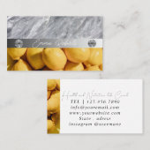 Voedingstherapeut Gezondheid en Wellness Visitekaartje (Voorkant / Achterkant)