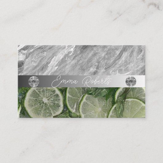 Voedingstherapeut Gezondheid en Wellness Visitekaartje (Voorkant)