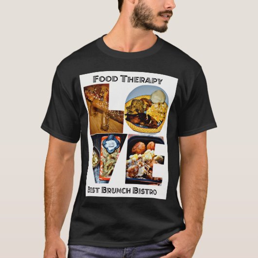 VOEDINGSTHERAPIE LIEFDE jongen T-shirt (Voorkant)