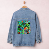 Voedingsvecht Graffiti Abstract Denim Jacket (Hangar)