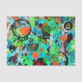 Voedingsvecht Graffiti Abstract Tissuepapier (Voorkant)